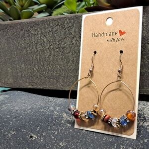 Locally MONTANA Made Boho Hoops